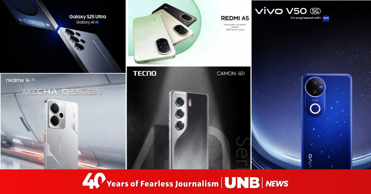 Basic to Flagship: Top 5 Official Smartphones Released in Bangladesh in ...