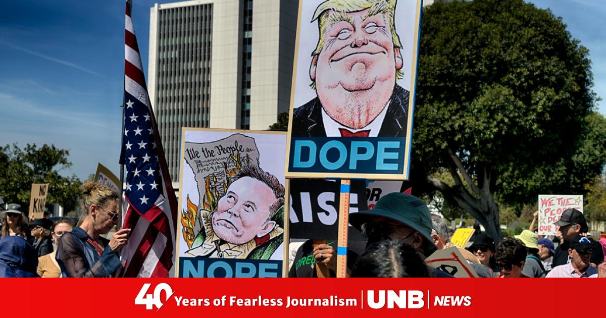 'Hands Off!' protests against Trump and Musk are planned across the US