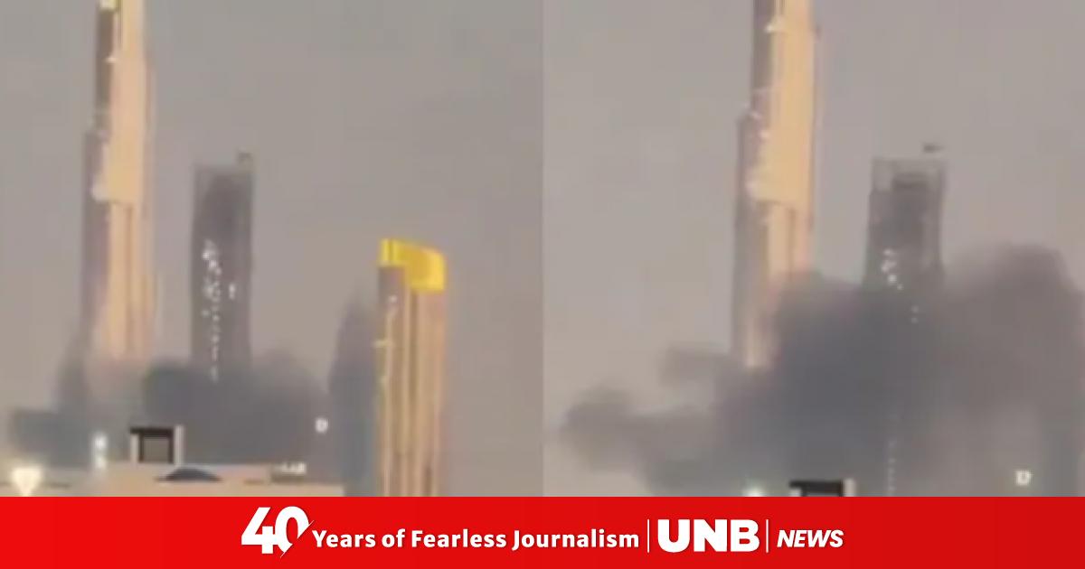 Dubai Airport, Burj Al Arab hit in overnight Iranian strike