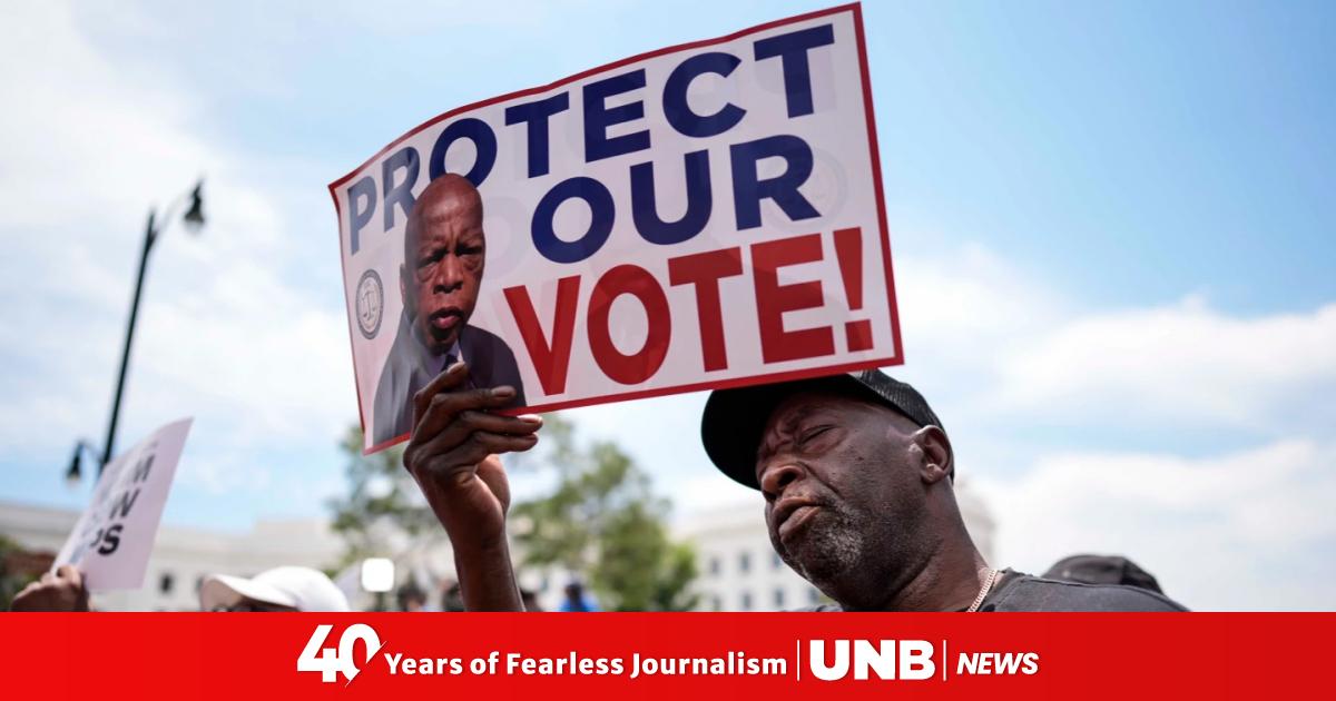 Civil rights groups rally in Montgomery to defend Black political ...
