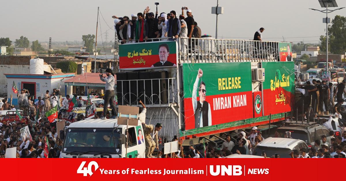 Imran Khan supporters march demanding his release